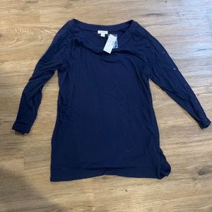 New with tags 3 quarter shirt